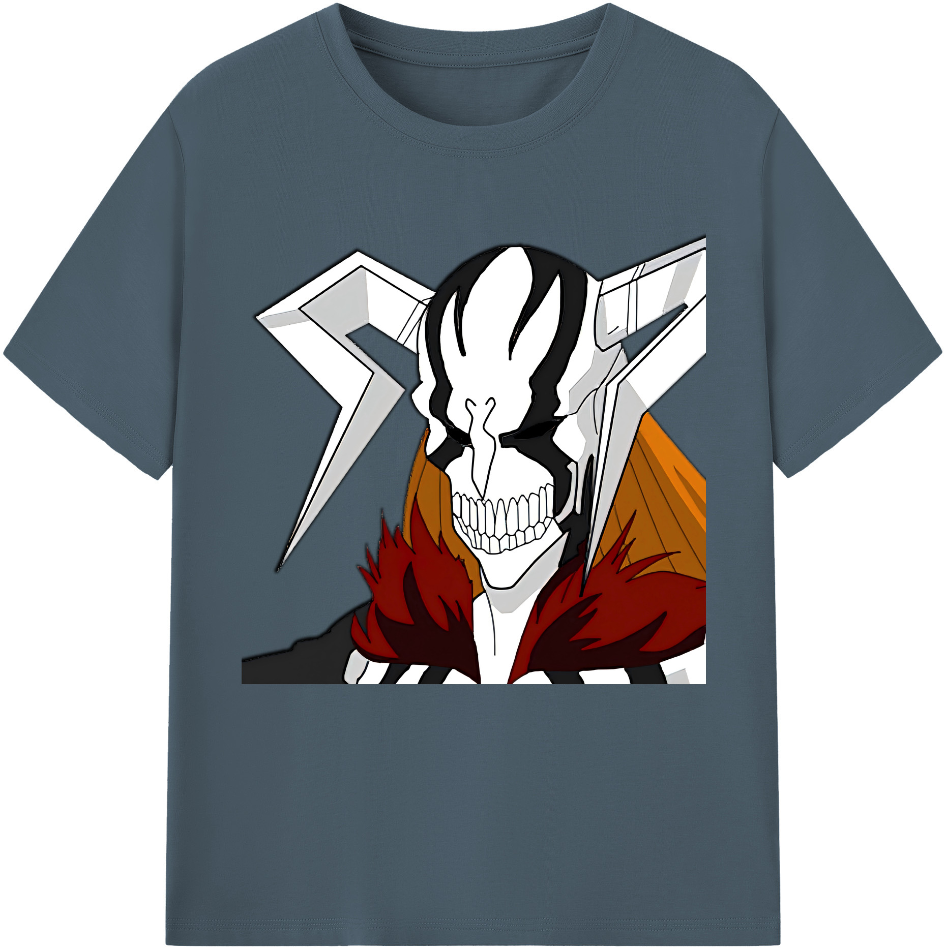 （画像用） ブリーチ 黒崎一護（くろさき いちご）BLEACH Kurosaki Ichigo 綿100％半袖Tシャツ（フロントプリント）